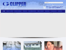Tablet Screenshot of cclipper.com.br